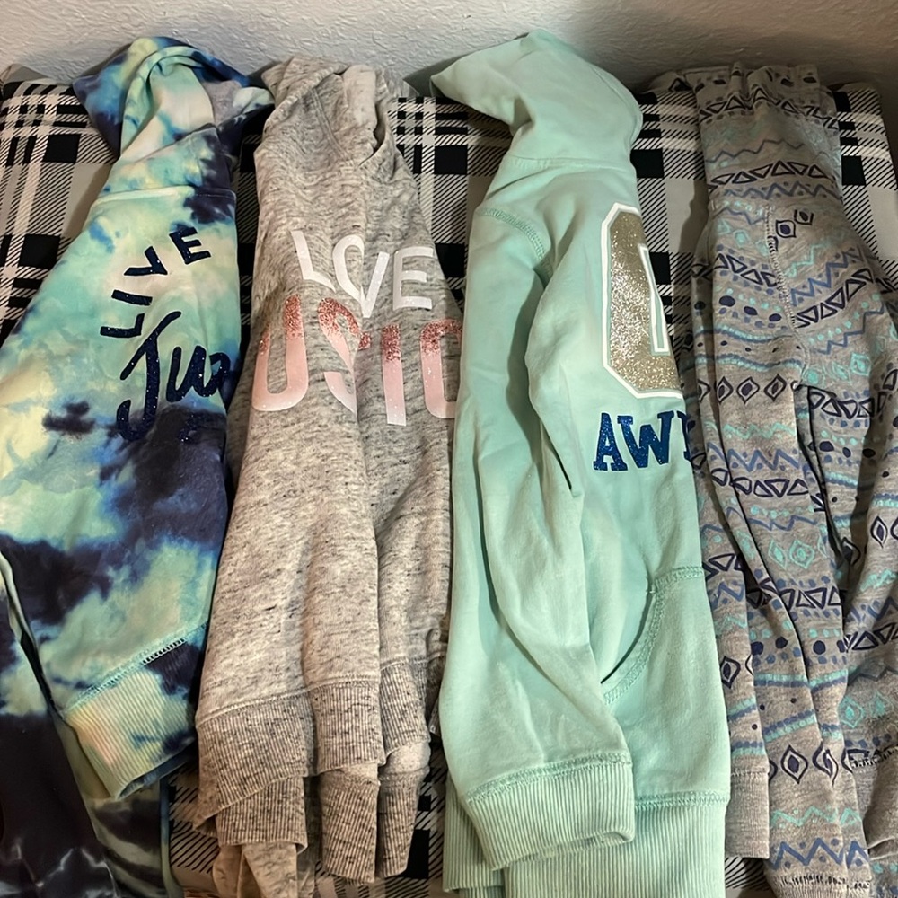 Girls Hoodie/Sweatshirts Size 6/6x